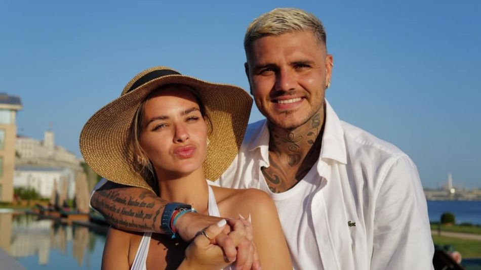 La China Suárez y Mauro Icardi 
