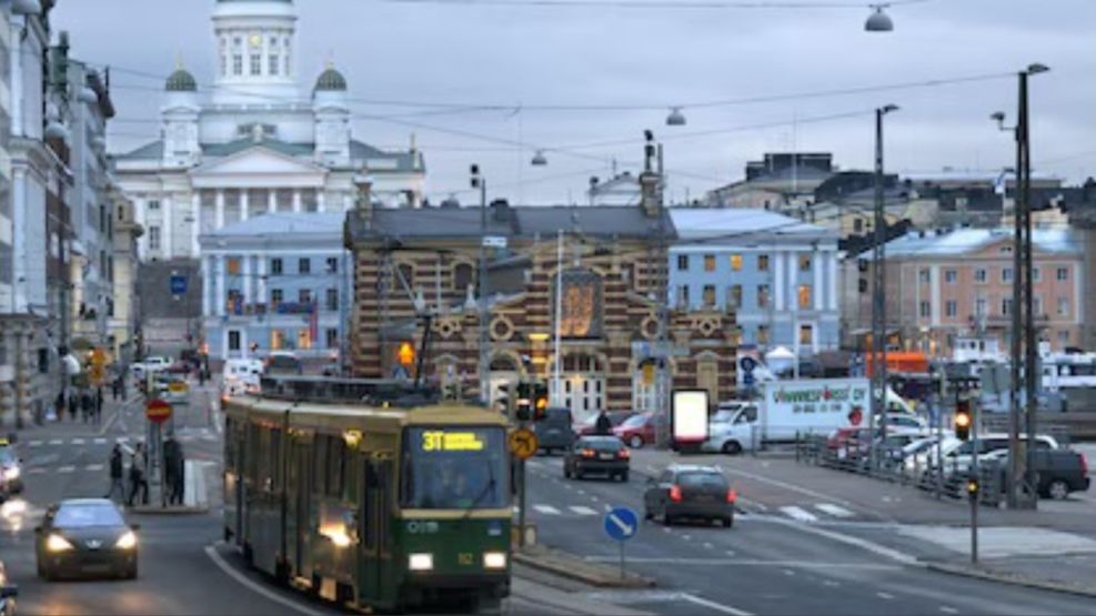 Helsinki, la capital europea con record vial