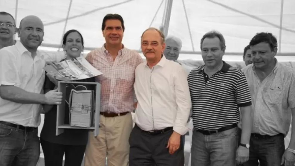 Jorge Capitanich y Juan Carlos Bacileff Ivanoff. 