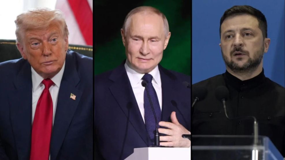 Trump Putin Zelensky