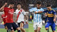 Boca vs Racing e Independiente vs River