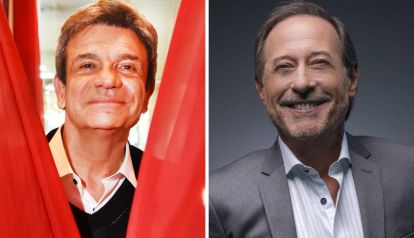 Marcelo de Bellis y Guillermo Francella