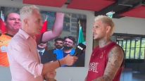 Marley y Mauro Icardi