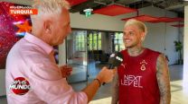 Sin hablar de Wanda Nara y la China Suárez, así fue la nota de Marley con Mauro Icardi en "Por el mundo" 