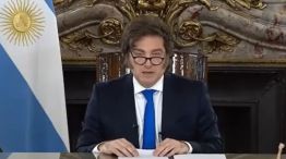 Javier Milei cadena nacional