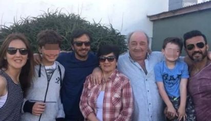 Fabián Cubero, Carlos Cubero y su familia