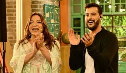 Lizy Tagliani y Diego Leuco