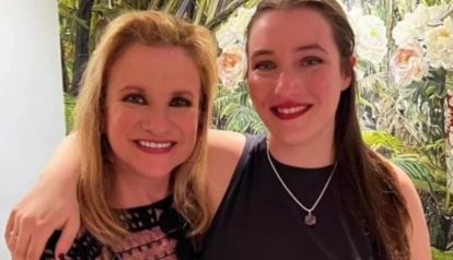 Lucía Galán y su hija
