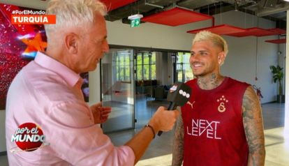 Marley y Mauro Icardi 