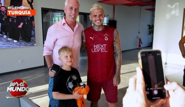 Marley, Mirko y Mauro Icardi