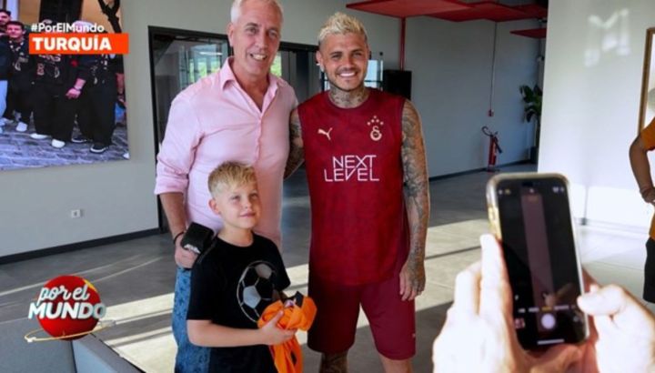 La advertencia de Mauro Icardi a Mirko por Isabella: "Cuidado con mi hija eh"