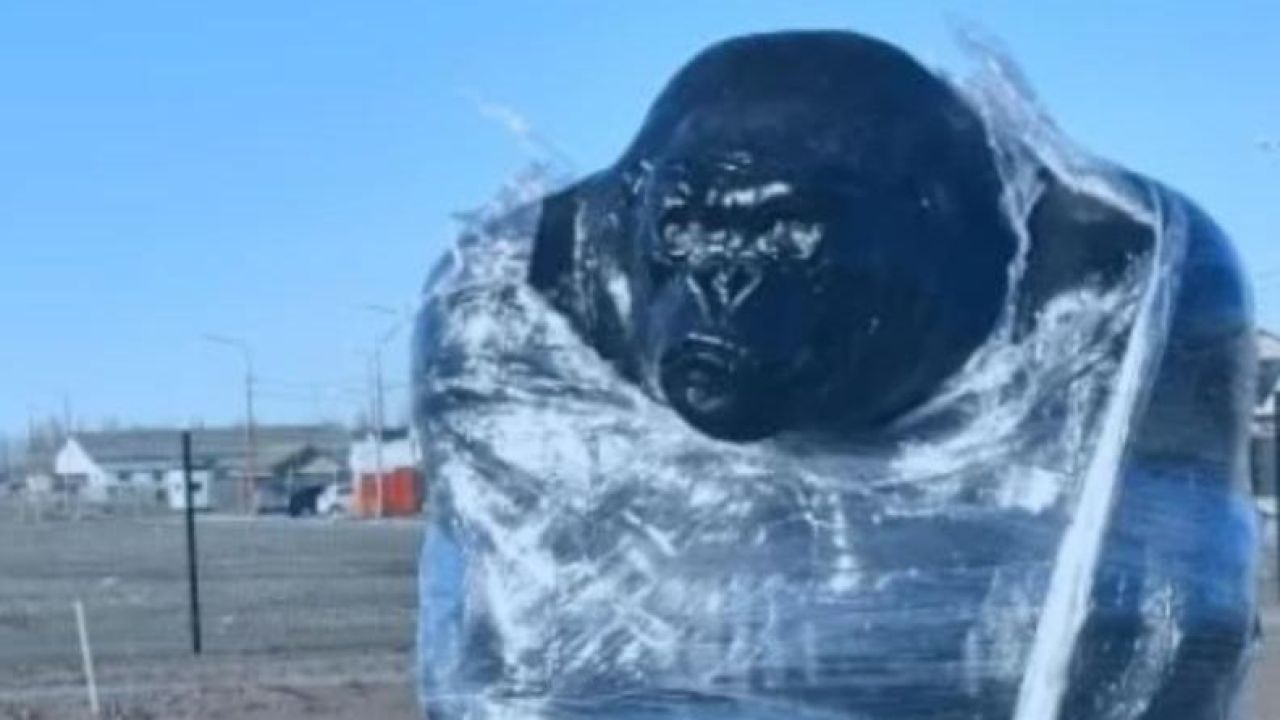 Papelón jurásico: el intendente K que incluyó un gorila en un parque de dinosaurios
