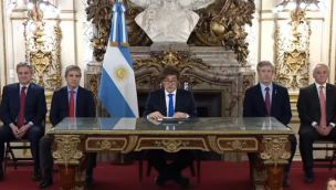 Milei en Cadena nacional