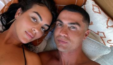 Georgina Rodriguez y Cristiano Ronaldo