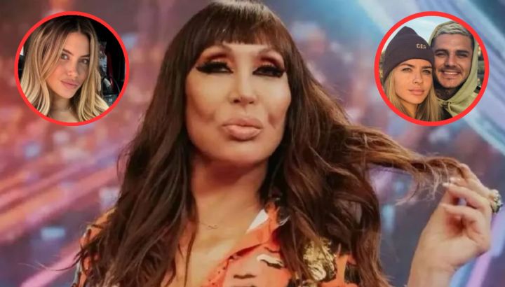 Moria Casán reveló que admira a Wanda Nara y opinó sobre la relación entre Mauro Icardi y la China Suárez