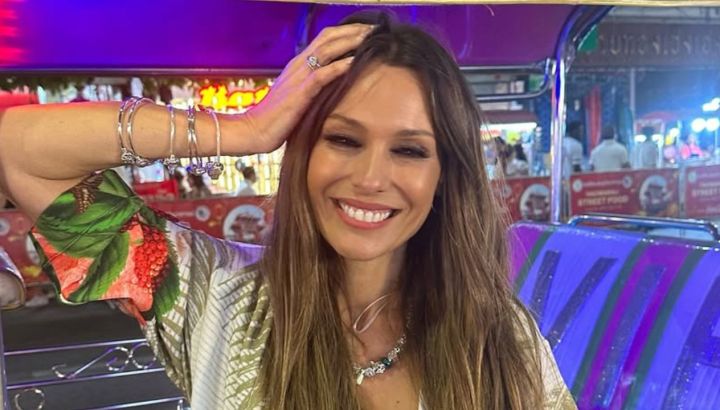 Con un look boho chic y campestre, Pampita deslumbró en el cumpleaños de su hija Anita
