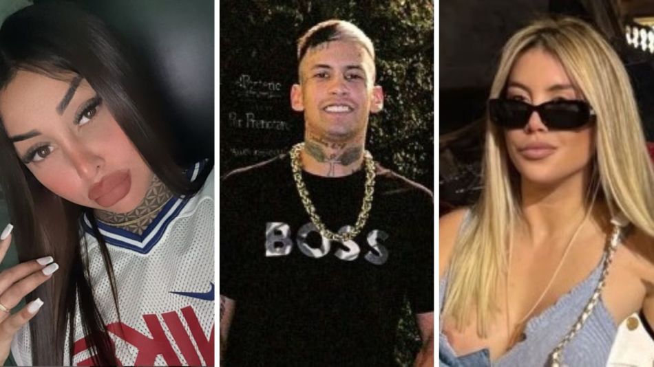 Tamara Báez, L-Gante y Wanda Nara