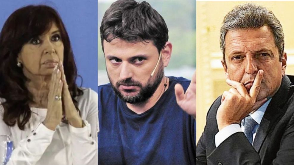 Cristina Kirchner, Juan Grabois, Sergio Massa