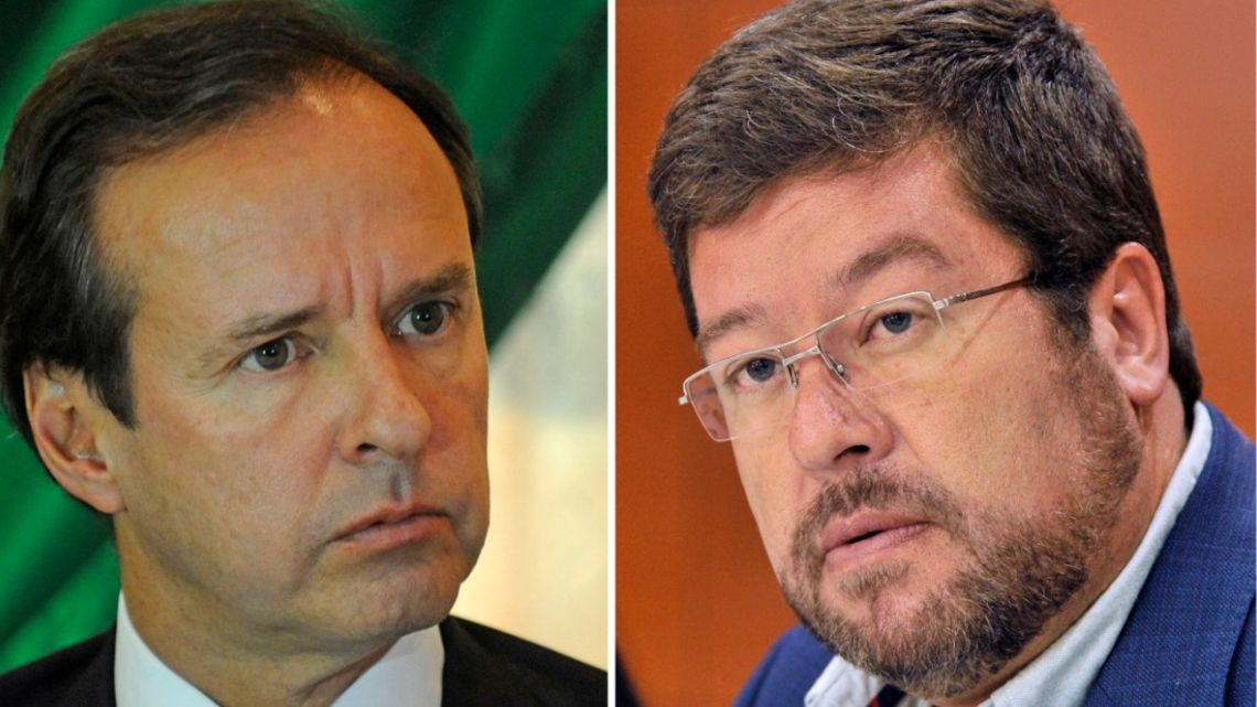 Jorge Quiroga and Samuel Doria Medina.