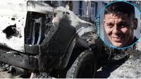 Camioneta incendiada