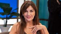 Andrea Frigerio, a sus 63 años, deslumbra con un look total black invernal en la avant premiere de Homo Argentum