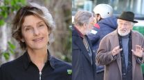 Silvia Kutika, Luis Brandoni y Robert De Niro