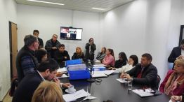 Diputados y gremios en la Comisión de Educación. 