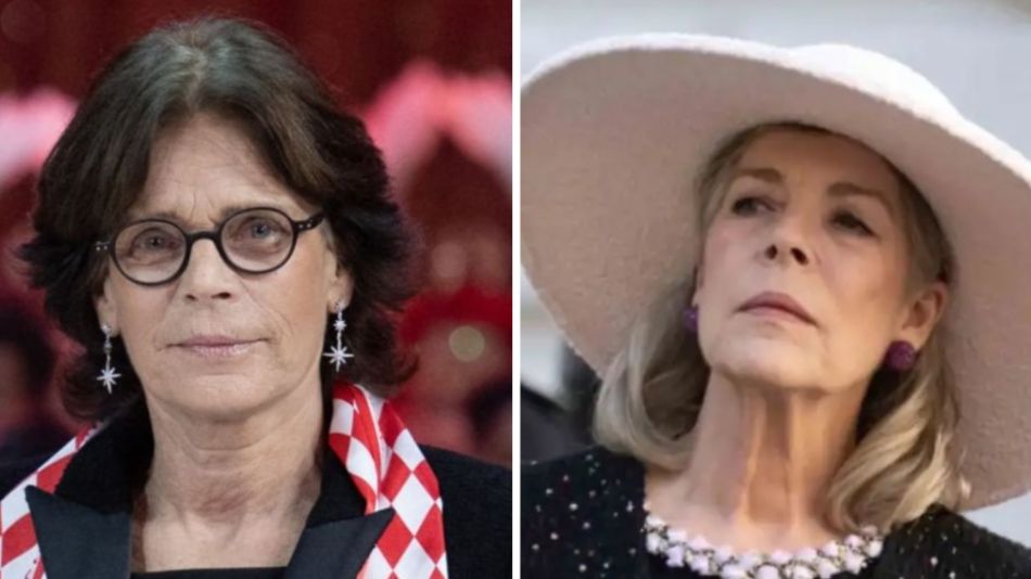 Estefanía y Carolina de Mónaco