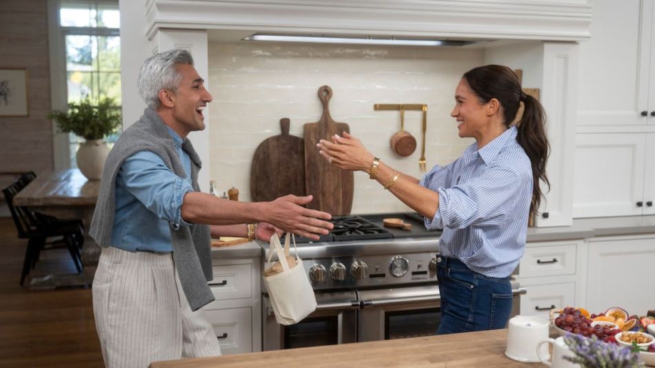 Tan France y Meghan Markle