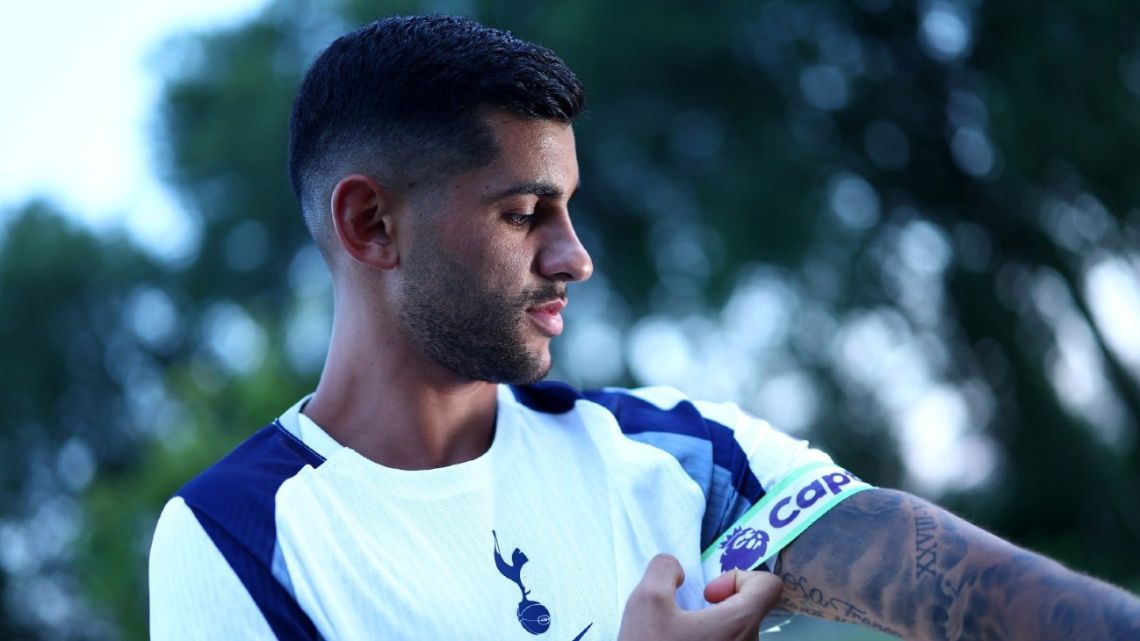 Argentine international defender Cristian Romero has been named as Tottenham Hotspur's new captain.