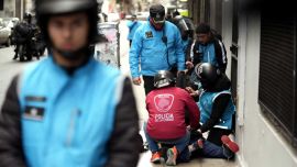 Tensión en la marcha de los jubilados: aplicaron el protocolo antipiquetes y detuvieron a dos personas