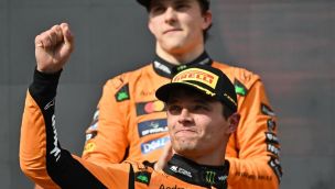 Lando Norris y Oscar Piastri