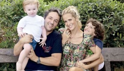 La modelo se convirtió en madre junto a su exesposo Claudio Contardi. 