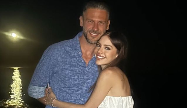 Evangelina Anderson y Martín Demichelis
