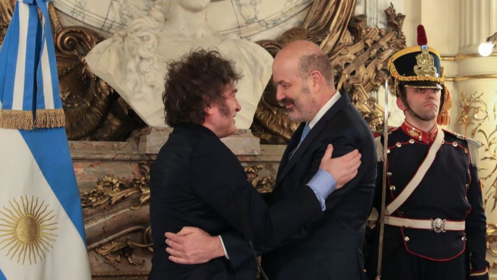 Javier Milei y Federico Sturzenegger 