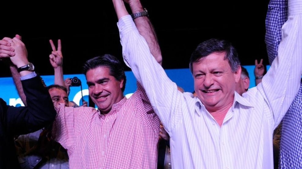 Jorge Capitanich y Domingo Peppo