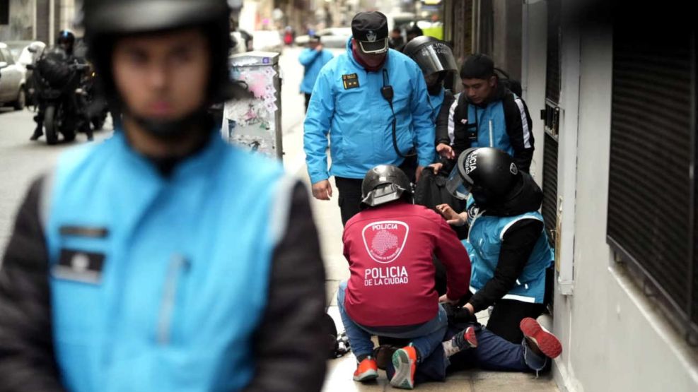 Marcha de jubilados en el congreso 20250813