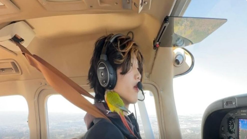 Piloto e influencer estadounidense, Ethan Guo