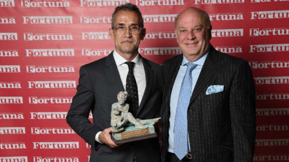 Juan Semino y Martín Cabrales, el CEO de Cabrales