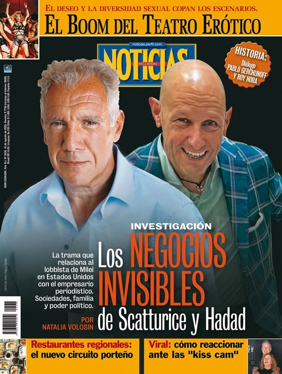 La tapa de NOTICIAS | Foto:Cedoc