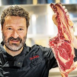 Berria y su parrila vasca. | Foto:Berria