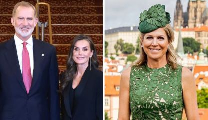 Felipe VI, Letizia Ortiz y Máxima Zorreguieta