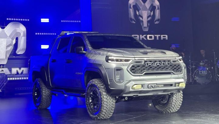 Ram Dakota Nightfall Concept, el prototipo de la pick-up mediana que se fabricará en Argentina