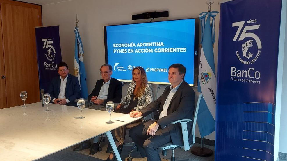 Charla en el Banco de Corrientes