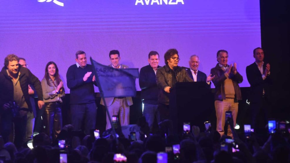 Javier Milei presenta a los candidatos bonaerenses en La Plata 20250814