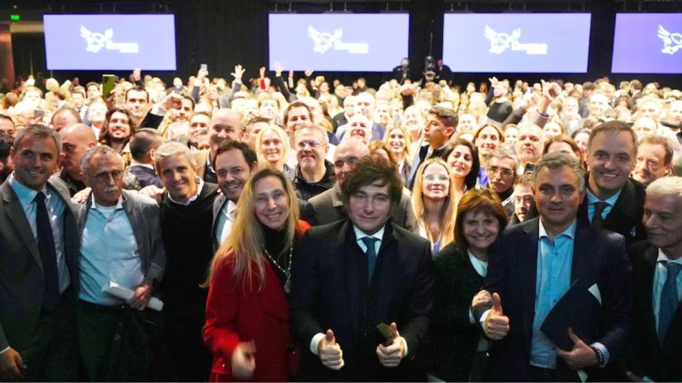 Javier Milei y La Libertad Avanza en La Plata