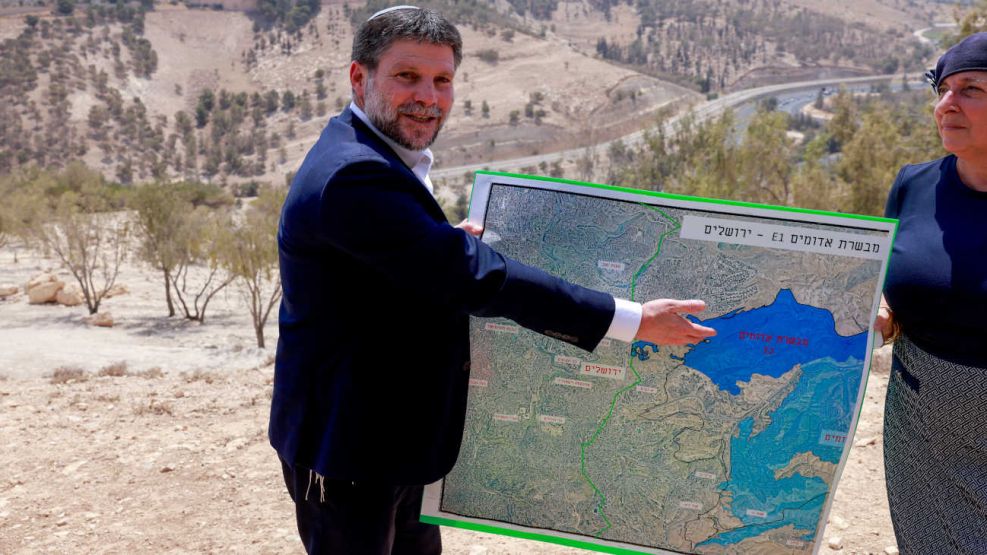 Ministro de Finanzas de Israel, Bezalel Smotric 20250814