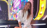 Pampita rompe su clásico estilo con el palazzo tendencia inspirado en un paisaje natural