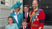 Kate Middleton y Guillermo junto a sus hijos