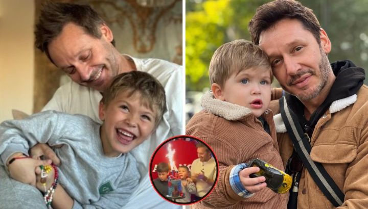 Benjamín Vicuña le pudo celebrar el cumpleaños a su hijo Amancio tras su regreso de Turquía